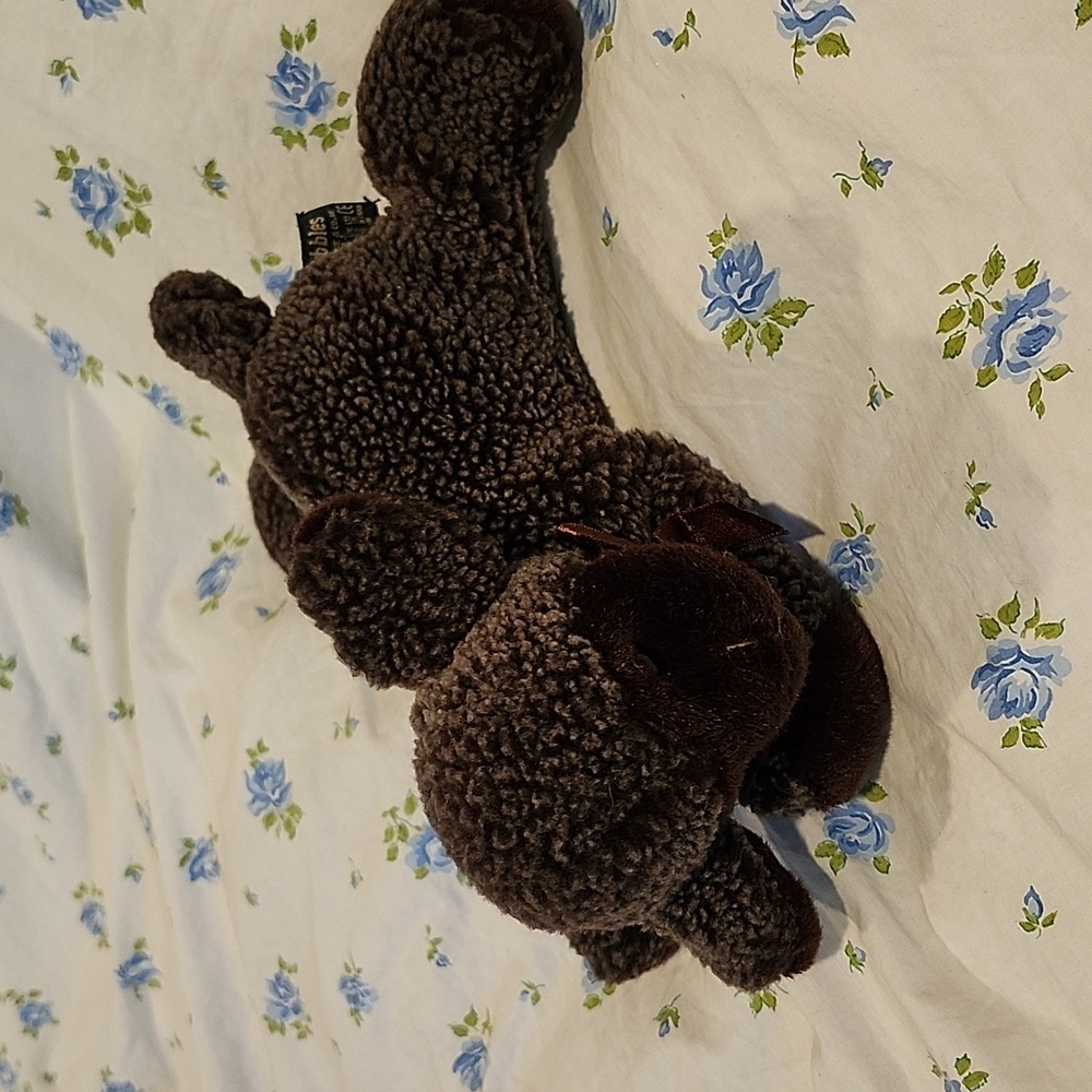 Pebbles plush 10" brown lamb